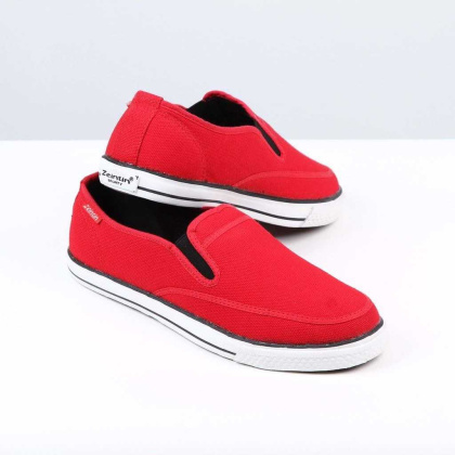 Z201 Size 38-41 Sepatu pria wanita dewasa kets canvas slip on Bandung export
