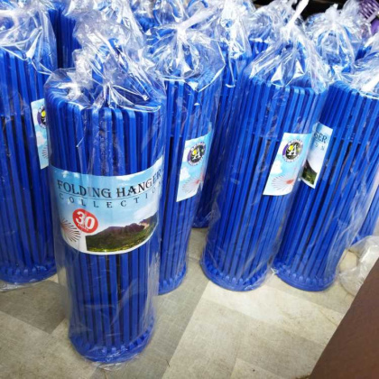 Z318 30stik Hanger Jemuran Jumbo Apollo gantungan lipat folding tebal kuat awet apolo