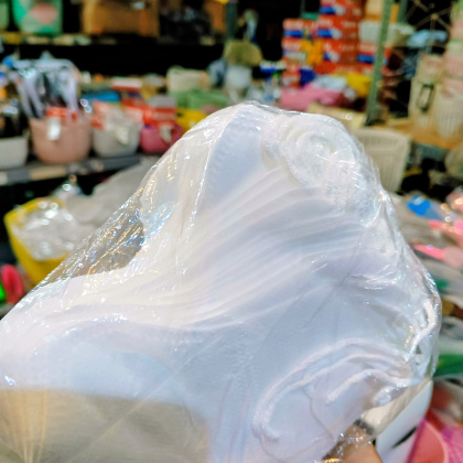 Z437 MASKER DUCKBILL PUTIH