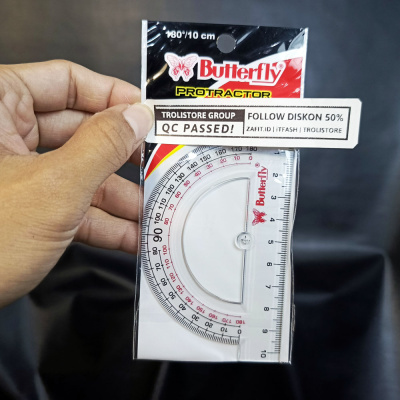 Z771 BUSUR 180 DERAJAT SETENGAH LINGKARAN MIKA TEBAL