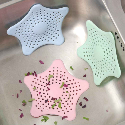 Z730 bintang multifungsi saringan wastefel bintang tatakan sabun tatakan meja kaca anti slip