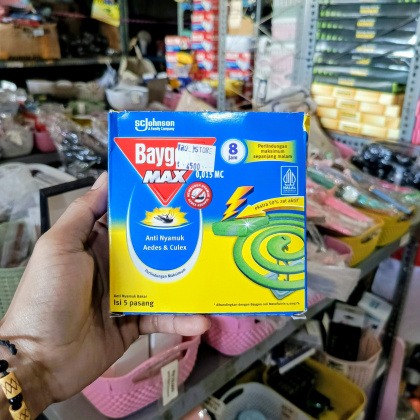 Z905 PERWADAH ISI 5 PASANG OBAT NYAMUK BAYGON MAX