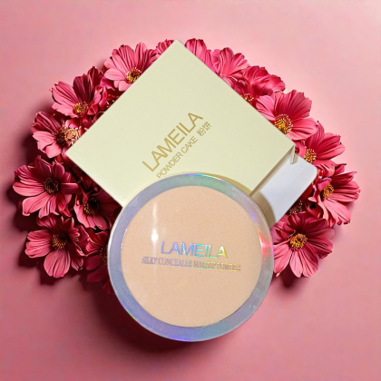 Z949 LAMEILA BEDAK PADAT SILKY CONCEALER MAKEUP POWDER CAKE ALL VARIANT
