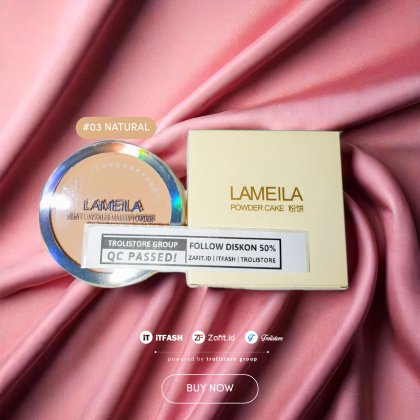 Z949 LAMEILA BEDAK PADAT SILKY CONCEALER MAKEUP POWDER CAKE ALL VARIANT