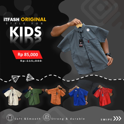 Z702 Hem anak Polos iTfASH