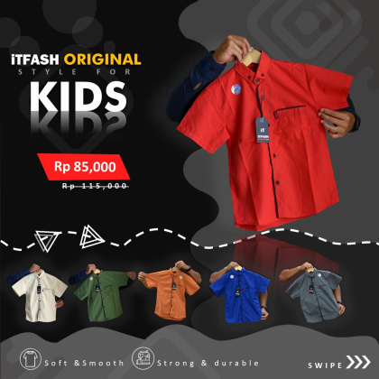 Z702 Hem anak Polos iTfASH