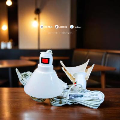 Z891 FITTING + SAKLAR FULL SET CAPING MINI KECIL FITTING LAMPU GANTUNG MODEL cafe biliard HIAS INDOOR