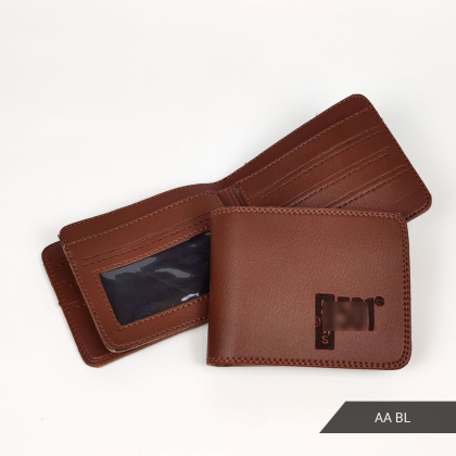 Z947 DPK Dompet Pria Kotak bahan kulit pabrik tebal
