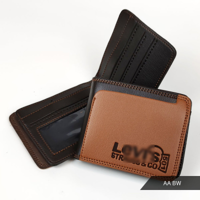 Z947 DPK Dompet Pria Kotak bahan kulit pabrik tebal