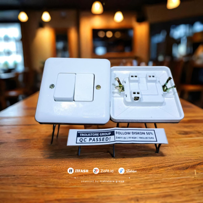 Z896 SNI Morgen Saklar Seri Double Ganda Inbow B Series MG 882 NPC IB saklar tanam