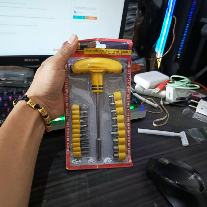 Z828 Obeng kunci T JIALONG Five Star 20 PIN