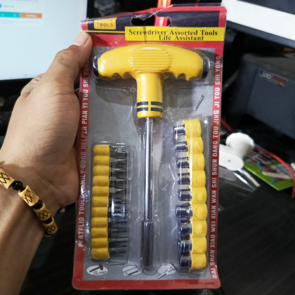 Z828 Obeng kunci T JIALONG Five Star 20 PIN