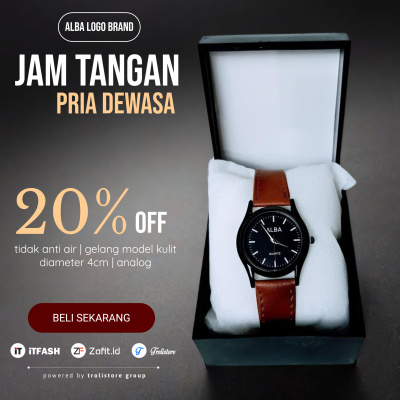 Z912 D JAM TANGAN PRIA WANITA COUPLE