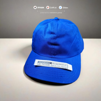 Z465 Topi dewasa Kain Polos Tebal Kanvas golf baseball ALL WARNA