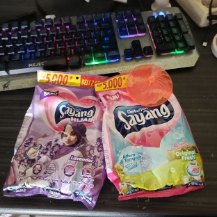 Z988 220GRAM DETERGENT SAYANG KEMASAN Rp 5.000