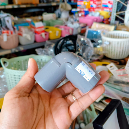 Y990 Knie knee keni L 3/4" inch AW VOSCAR in PVC Elbow 0,75 inch