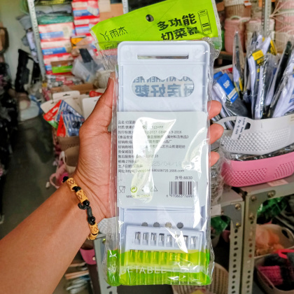 Y998 Parutan Serbaguna 4in1 Multifungsi 4pcs Mata Pisau Alat Pemotong Buah &amp; Sayur Wortel