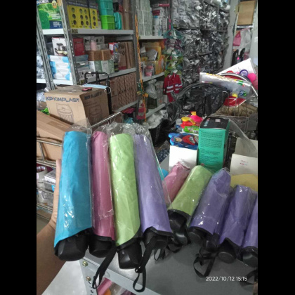 Z559 payung magic 3d lipat polos kena air muncul motif