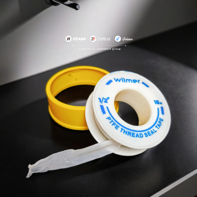 Z770 SEAL TAPE 1/2IN 10M SOLASI KRAN DRAT ISOLASI LAKBAN ANTI BOCOR TBA