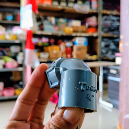 Y957 TRILIUN KENI pipa ke KRAN polos x drat dalam 1/2 3/4 IN ELBOW POLOS X DRAT DALAM