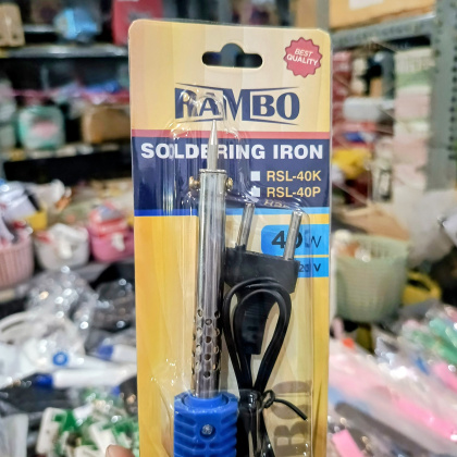Z824 220V 40W SOLDER RAMBO IRON ALAT SOLDER PERKAKAS ELEKTRONIK PENYAMBUNG KABEL PCB KOMPONEN ELETRONIK