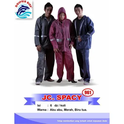 Z280 Jas Hujan dewasa setelan Dolphin spacy 961 jaket celana