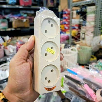 Y967 VT 8022~4 terminal Stop Kontak Gepeng flat Vantron Lampu 3 lubang