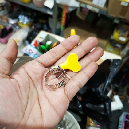 Z571 KLEM KUPING SELANG GAS AIR RING STAINLESS