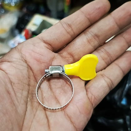 Z571 KLEM KUPING SELANG GAS AIR RING STAINLESS