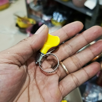 Z571 KLEM KUPING SELANG GAS AIR RING STAINLESS