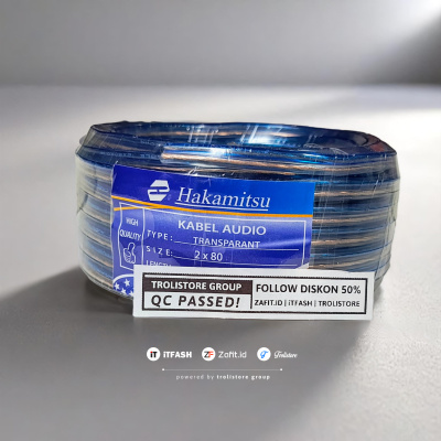 Z880 PER METER KABEL LISTRIK BENING TEBAL 2X80MM HAKAMITSU