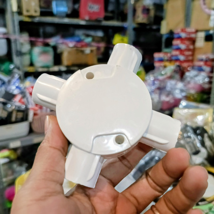 Y950 T DUSS DUS DOS CABANG 3 CABANG 4 PUTIH SAMBUNGAN INSTALASI KABEL LISTRIK PVC KUAT DAN TEBAL