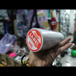 Z453 Perbiji 16x23mm Joyko Kertas stiker label harga tembakan bisa 2 baris huruf