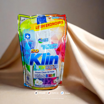 Z917 525 ML MEDIUM SO KLIN LIQUID DETERGENT SABUN CUCI PAKAIAN ALL VARIANT LEBIH EKONOMIS