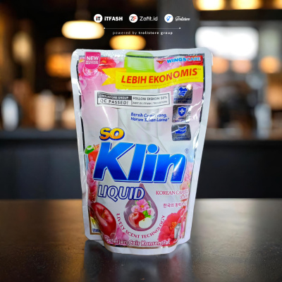 Z917 525 ML MEDIUM SO KLIN LIQUID DETERGENT SABUN CUCI PAKAIAN ALL VARIANT LEBIH EKONOMIS