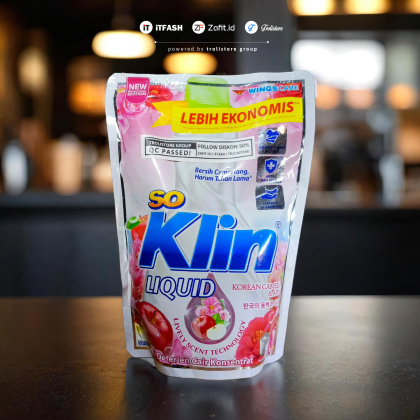Z917 525 ML MEDIUM SO KLIN LIQUID DETERGENT SABUN CUCI PAKAIAN ALL VARIANT LEBIH EKONOMIS