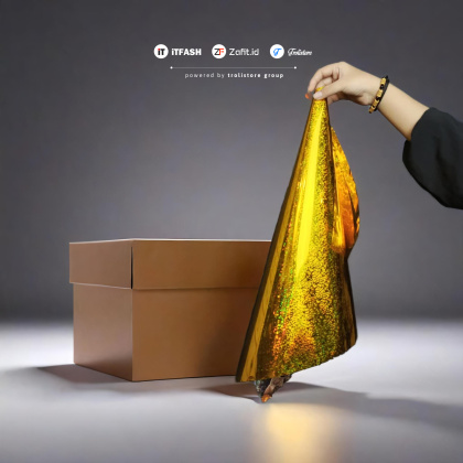 Z925 PLASTIK KADO 50X70CM HOLOGRAM BLINK WARNA WARNI PEMBUNGKUS PLASTIK KERTAS KADO SOUVENIR HADIAH ULTAH