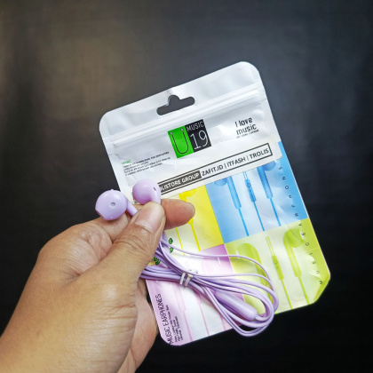 Z928 HEADSET + MIC EARPHONE PASTEL MACARON MATTE COLLOW HIFI