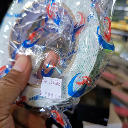 Y942 DOUBLE TAPE FOAM BUSA BATIK 20 MM 12MM 22MM X 5M PUTIH