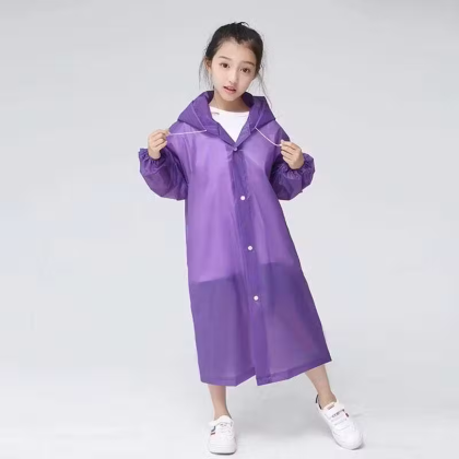 Z418 Jas hujan anak 4-12th EVA raincoat jas hujan dress lajuran lowo batman