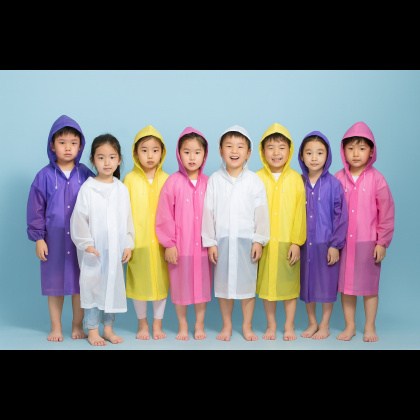 Z418 Jas hujan anak 4-12th EVA raincoat jas hujan dress lajuran lowo batman