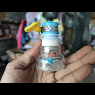 Z518 Kepala kran baling baling kincir shower wastafel + klem kuping + filter