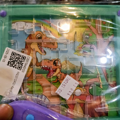 Y938 MAINAN ANAK BOLA LABIRIN GAME PAD