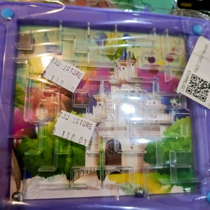 Y938 MAINAN ANAK BOLA LABIRIN GAME PAD