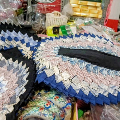 Y934 50X35CM keset kaki kain perca oval