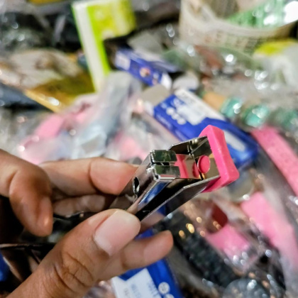 Y933 STAPLER DAVIS NO 10 DAVIS HD-10 ALAT STAPLESS METAL STAINLESS