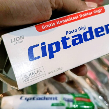 Z372 250 Gram Ciptadent Pasta Gigi Maxi Jumbo Cool Mint Hijau