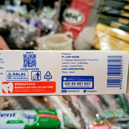 Z372 250 Gram Ciptadent Pasta Gigi Maxi Jumbo Cool Mint Hijau