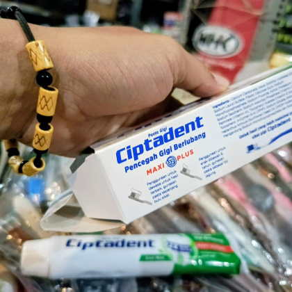 Z372 250 Gram Ciptadent Pasta Gigi Maxi Jumbo Cool Mint Hijau