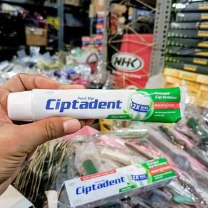 Z372 250 Gram Ciptadent Pasta Gigi Maxi Jumbo Cool Mint Hijau